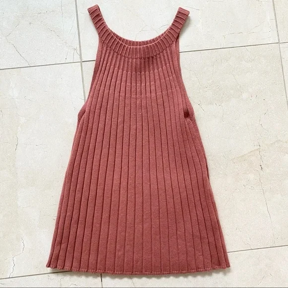 Rue & Willow Halter Sweater Tank Medium - Picture 3 of 3